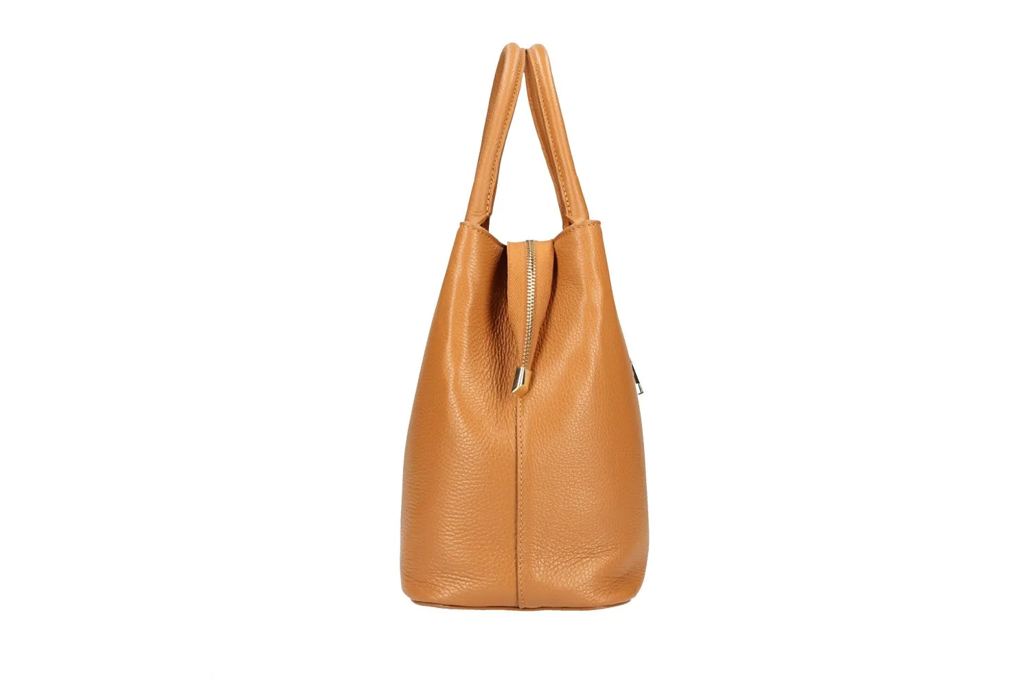 Timeless Tote with Latch Accent