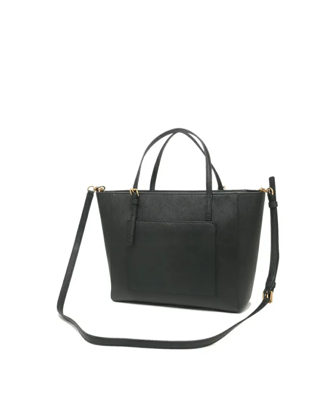 Tory Burch Black Emerson Small Tote