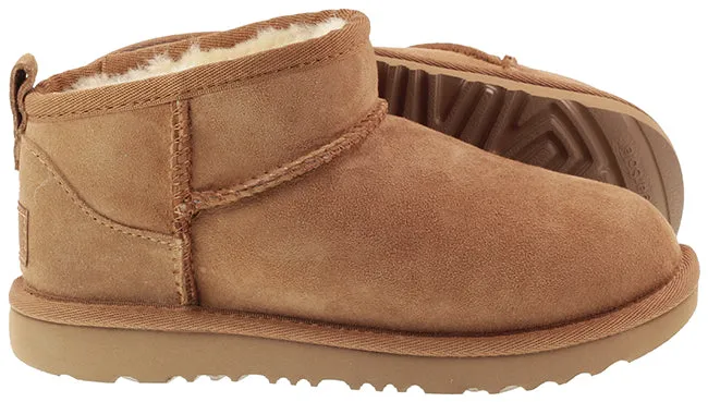 Ugg Boots Kids Classic Ultra Mini Chestnut