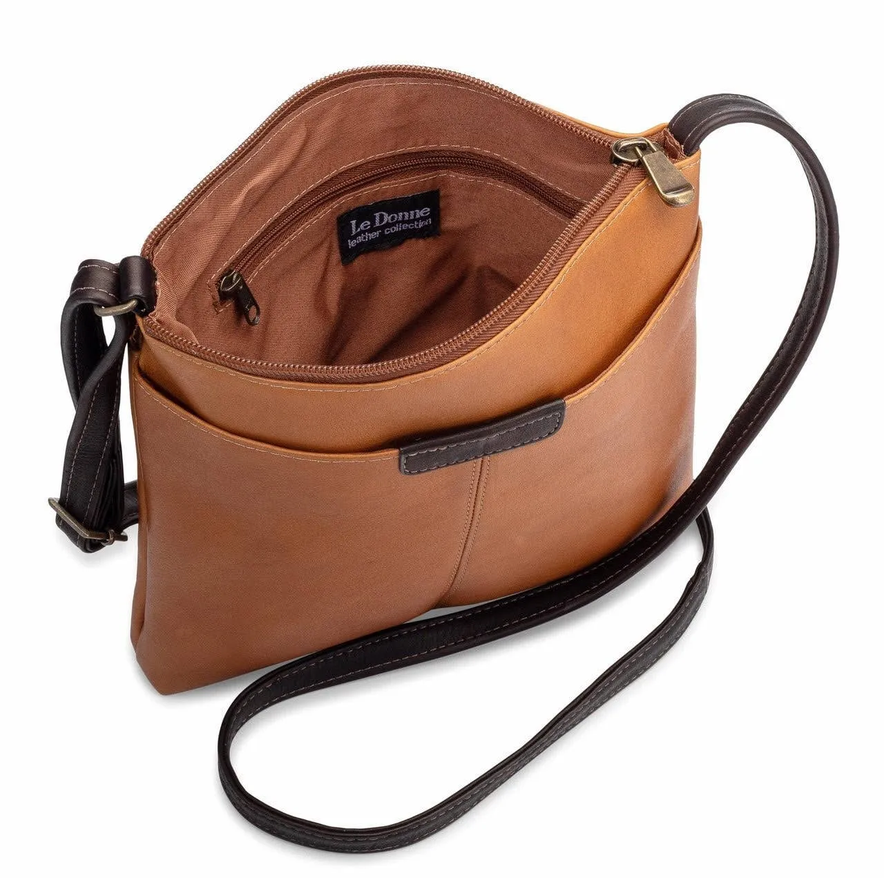 Val | Two-Tone Shoudler or Crossbody Bag