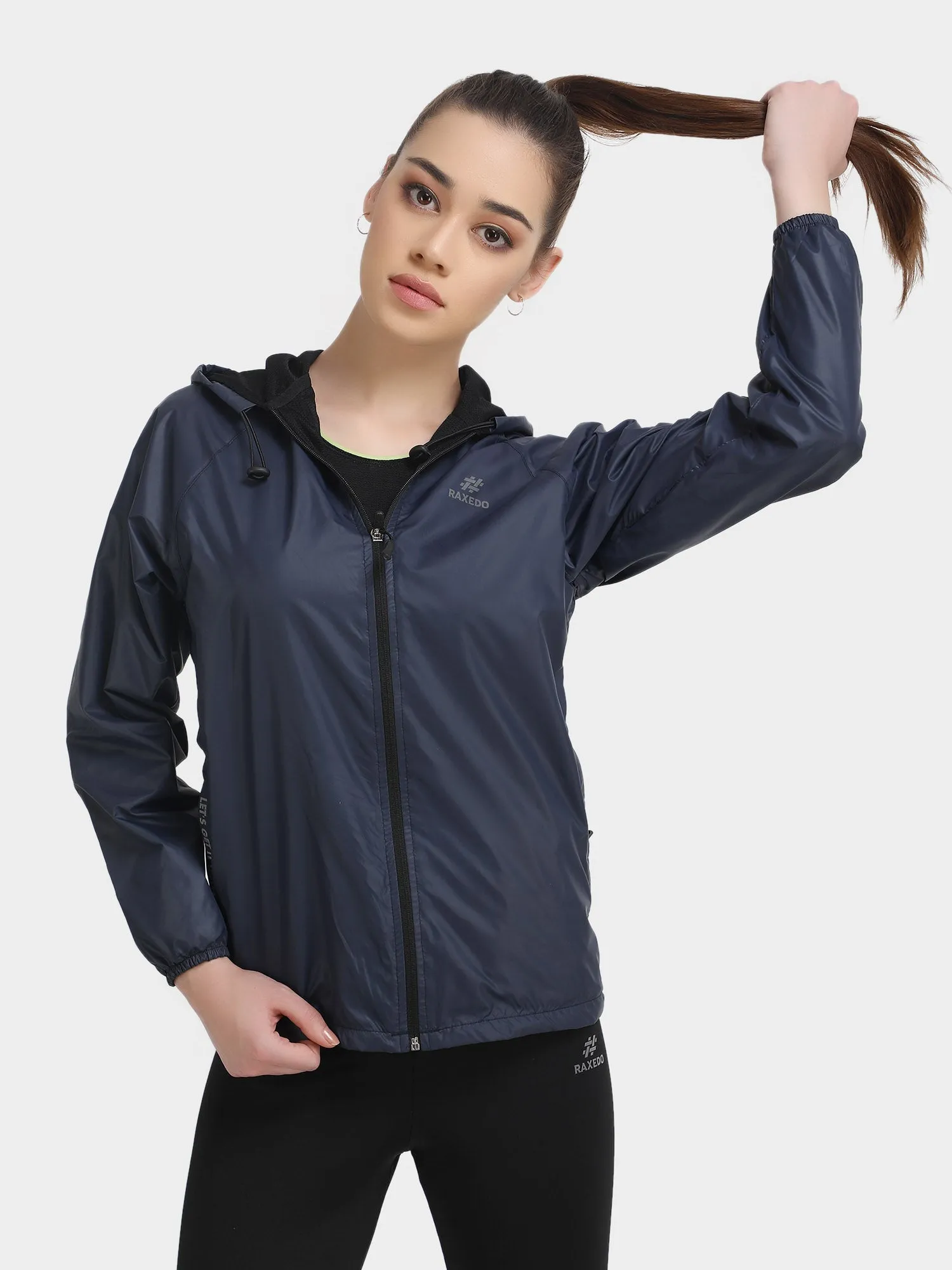 Waterproof & Lightweight Rain Coat for Women Bike Riding