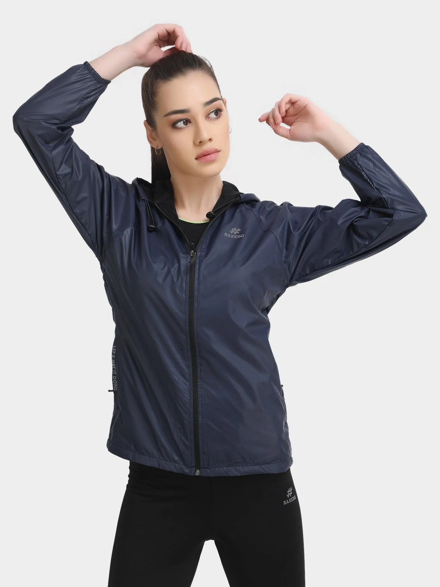 Waterproof & Lightweight Rain Coat for Women Bike Riding