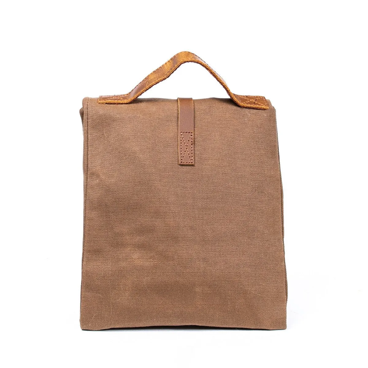 Waxed Canvas Lunch Bag