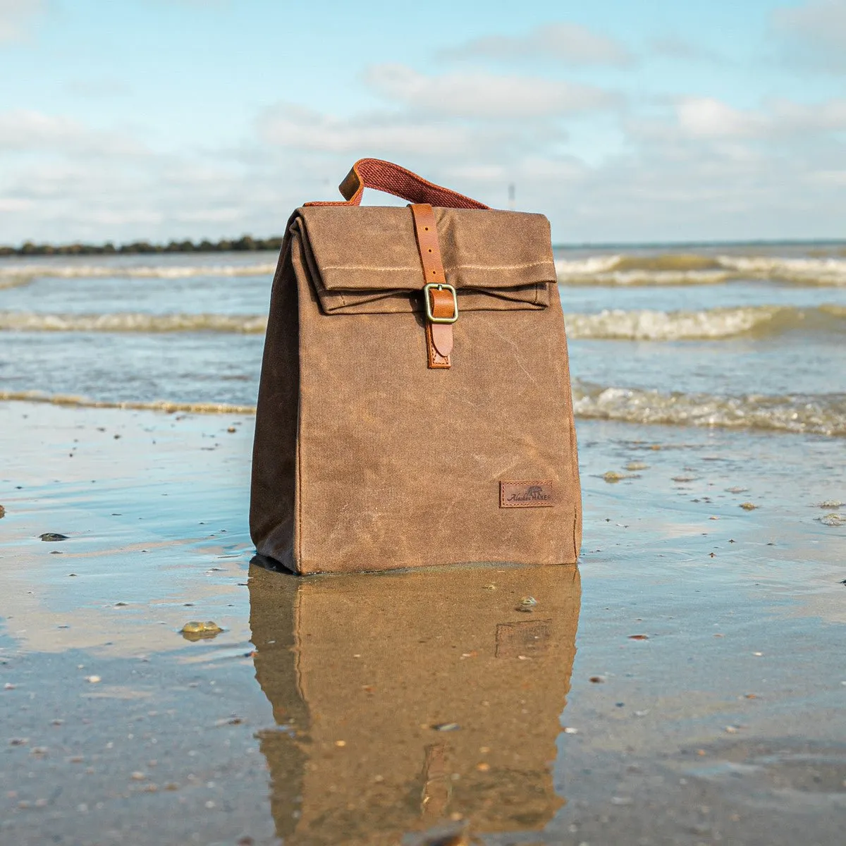 Waxed Canvas Lunch Bag