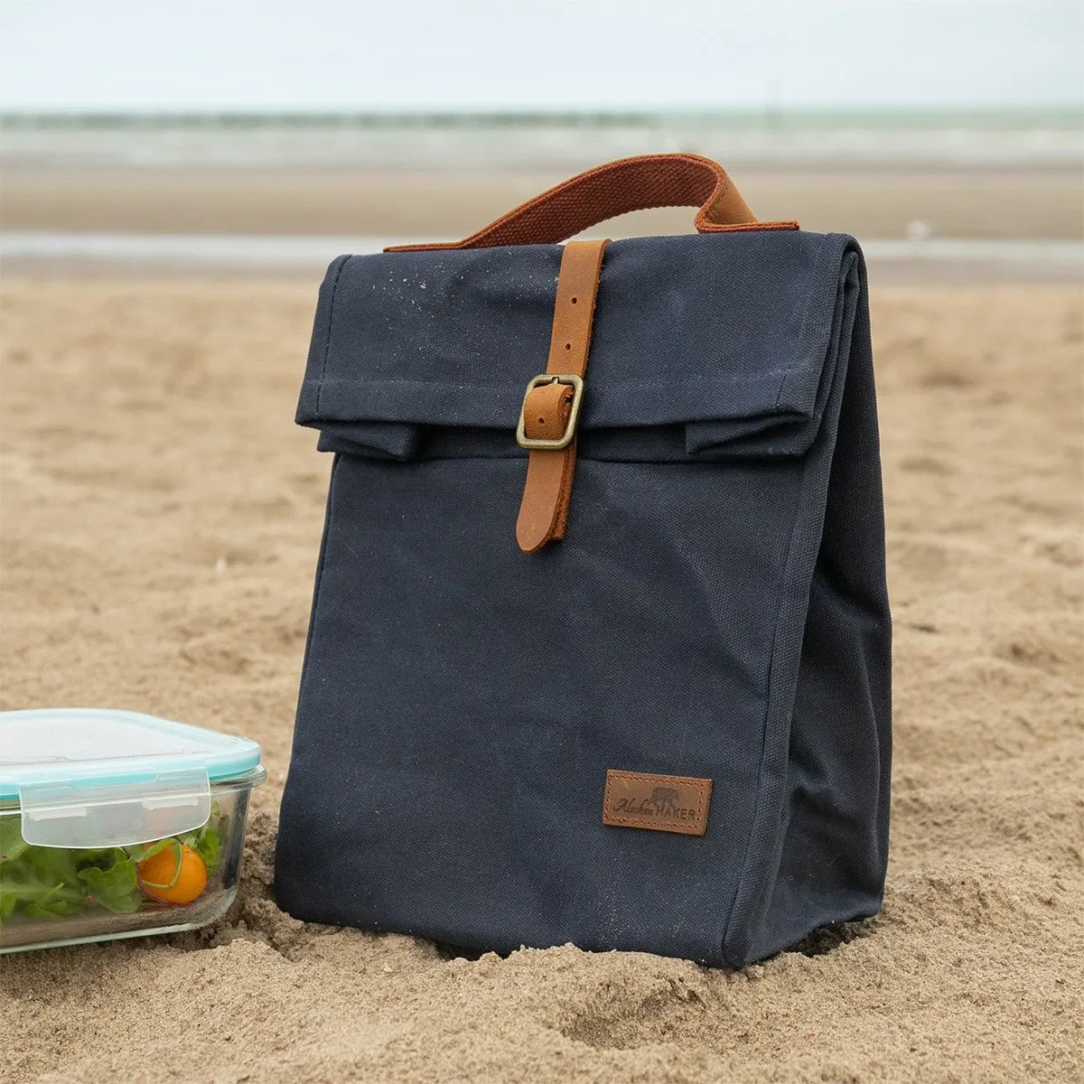 Waxed Canvas Lunch Bag