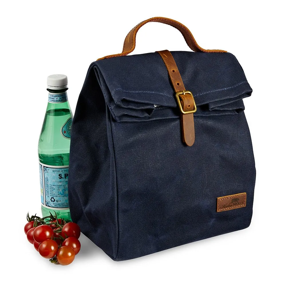 Waxed Canvas Lunch Bag