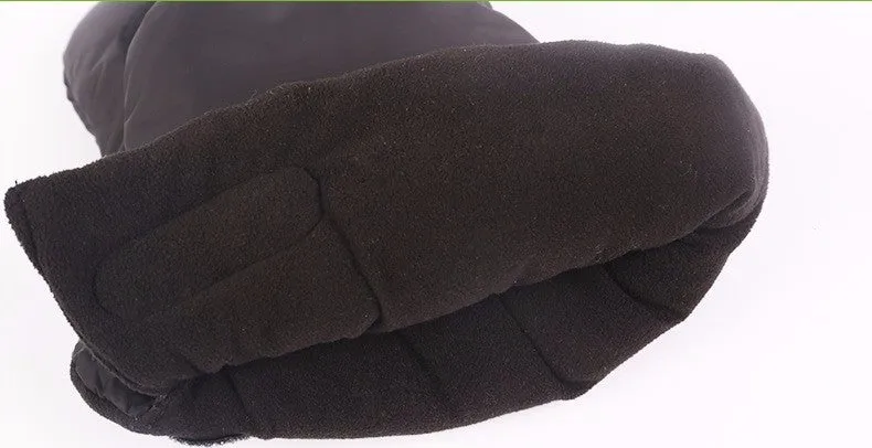 Winter baby stroller warm Fur hand cover glove