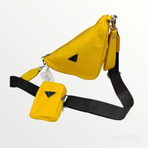 Women Bag -Cross(Small) - Yellow