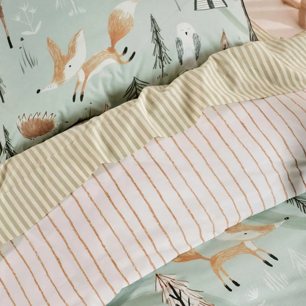 Woodland Winter Quilt Cover Set by Linen House Kids