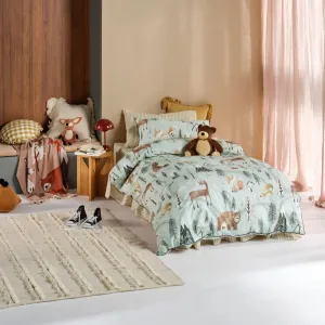 Woodland Winter Quilt Cover Set by Linen House Kids