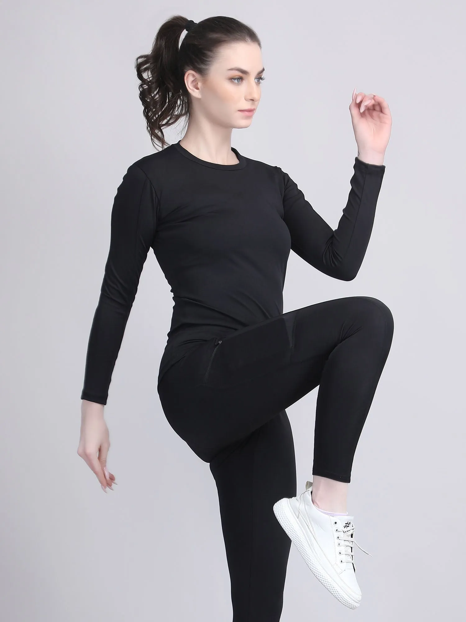 workout compression tshirt for women